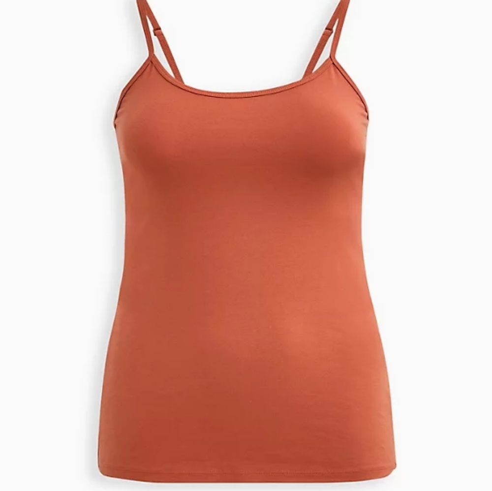 Torrid Size 1 Redwood Foxy Cami